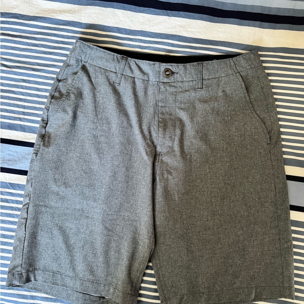 Volcom Charcoal Flat Front Men's Shorts